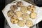 Cocoanut Cookie Variety on Parchment Paper