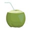 Coconut beverage icon