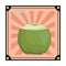Coconut beverage icon