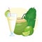 Coconut beverage icon