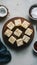 Coconut burfi on white background, a beloved Indian sweet