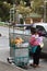 Coconut Cart in Ambato, Ecuador