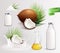 Coconut Milk Products Set