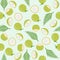 Coconut seamless pattern, island theme for wallpaper or wrapping