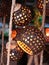 Coconut shell lamp