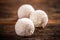 Coconut snowball white truffles