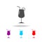 Coctail icon. Elements of travel in multi colored icons. Premium quality graphic design icon. Simple icon for websites