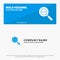 Code, Code Search, Magnifier, Magnifying SOlid Icon Website Banner and Business Logo Template