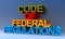 Code of federal regulations on blue