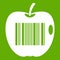 Code to represent product identification icon green