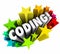 Coding Word Stars Website Program Developer Engineer Software Co