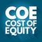 COE - Cost Of Equity acronym, business concept background