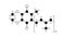 coenzyme q10 molecule, structural chemical formula, ball-and-stick model, isolated image ubiquinone