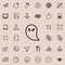 coercion outline icon. Detailed set of minimalistic line icons. Premium graphic design. One of the collection icons for websites,