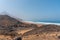 Cofete beach, Jandia natural park, Barlovento, south of Fuerteventura, Canary Island