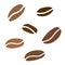 Coffe beans background