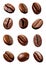 coffee bean brown roasted caffeine espresso seed