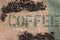 Coffee Beans on a Burlap Sack II