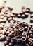 Coffee beans. Coffee beans in the form of heart