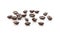 Coffee beans. on white background.