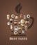 Coffee best taste poster