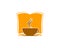 Coffee Book Icon Logo Design Element