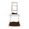 Coffee brew method aeropress line icon style