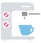 Coffee brewer Isolated Vector icon which can easily modify or edit