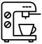 Coffee brewer Isolated Vector Icon which can easily modify or edit