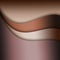 Coffee brown gradient background. Shaded wavy lines.