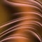 Coffee brown gradient background with tinted wavy lines.