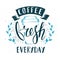 Coffee Cafe Fresh Everyday Fictitious name Template Hand Drawn C
