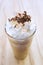 Coffee cappuccino frappe.