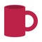 Coffee ceramic mug isolated icon