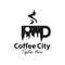 Coffee city logo design