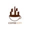 Coffee City Logo Design Vector Graphic