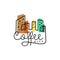 Coffee City Logo Vector Graphic Design