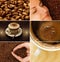 Coffee collage