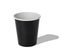 coffee cup drink espresso cafe mug cappuccino plastic to go paper break office caffeine white brown