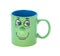 Coffee cup with a grin