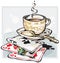 Coffee Cup and Playing Cards