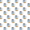 Coffee cups drinks pattern background