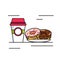 Coffee and donuts icon