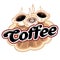 Coffee emblem