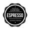 Coffee Espresso vintage stamp