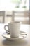 Coffee expresso cup spoon saucer restaurant cafe bar