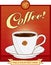 Coffee fileâ€“ stock illustration Flat designâ€“ stock illustration