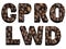 Coffee font grain