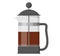 Coffee in the french press vector isolated