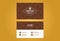 Coffee House Business Card Design